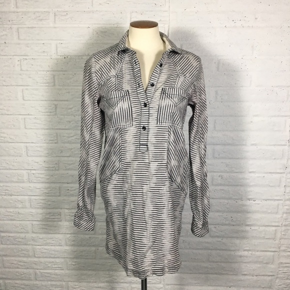 BDG Urban Outfitters Half Button Down Shirt Dress - Picture 2 of 7